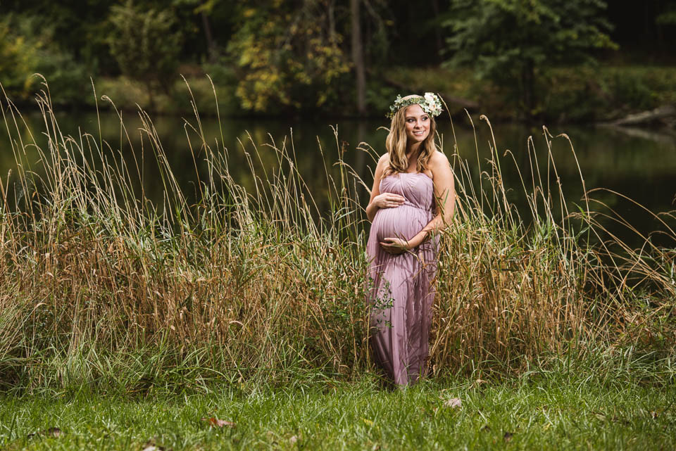 Beautiful portrait for maternity session.