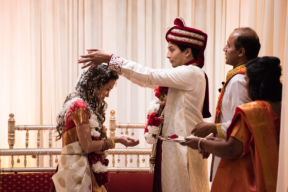 Indian wedding ceremony at The Drake Hotel Chicago