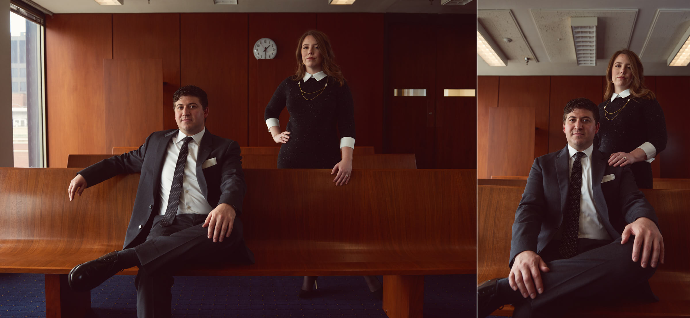 Mad Men themed engagement
