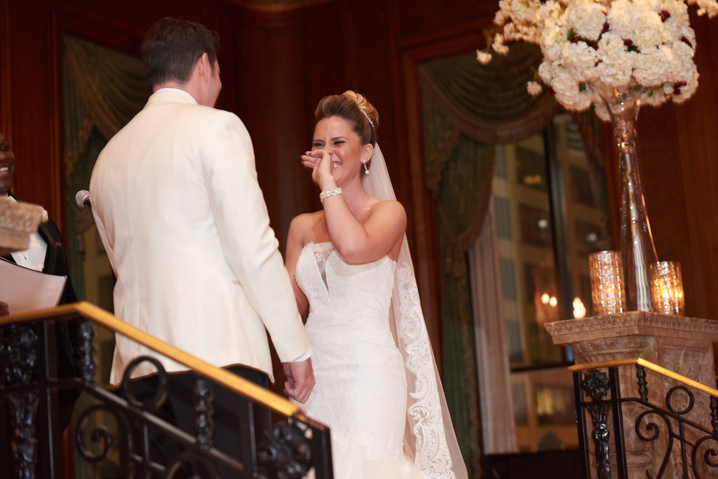 Wedding ceremony at Intercontinental Hotel Chicago